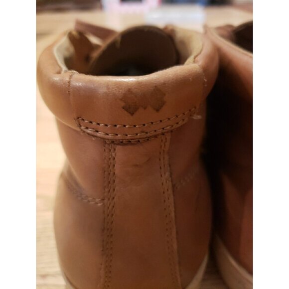 Mr B Shoes Mens Aldo Leather Chukka Sneakers Lace Up Sz 13 - Picture 7 of 15